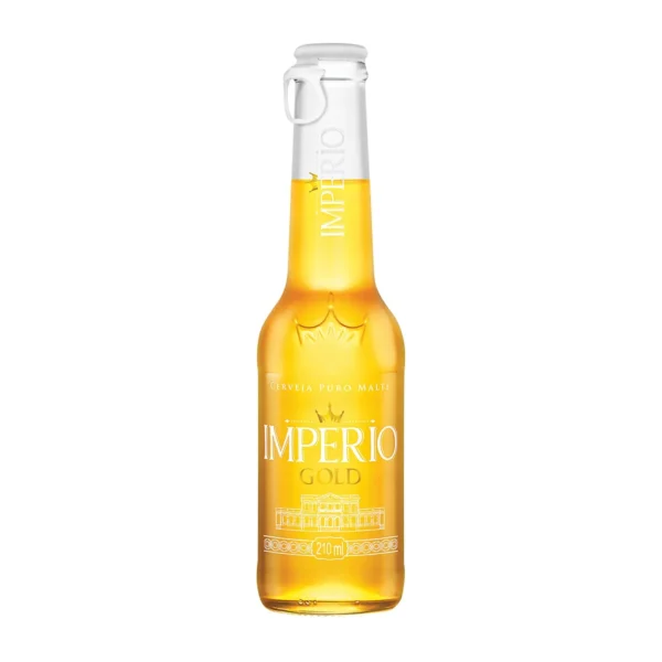 Cerveja Império Gold Garrafa 210ml - Basket - 6 Unidades