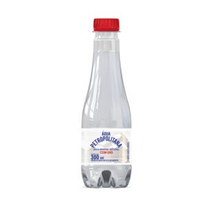 Água Mineral com Gás Petropolitana 300ml - 12 unidades