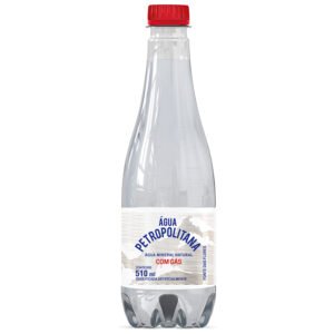 Água Mineral com Gás Petropolitana 510ml - 12 unidades