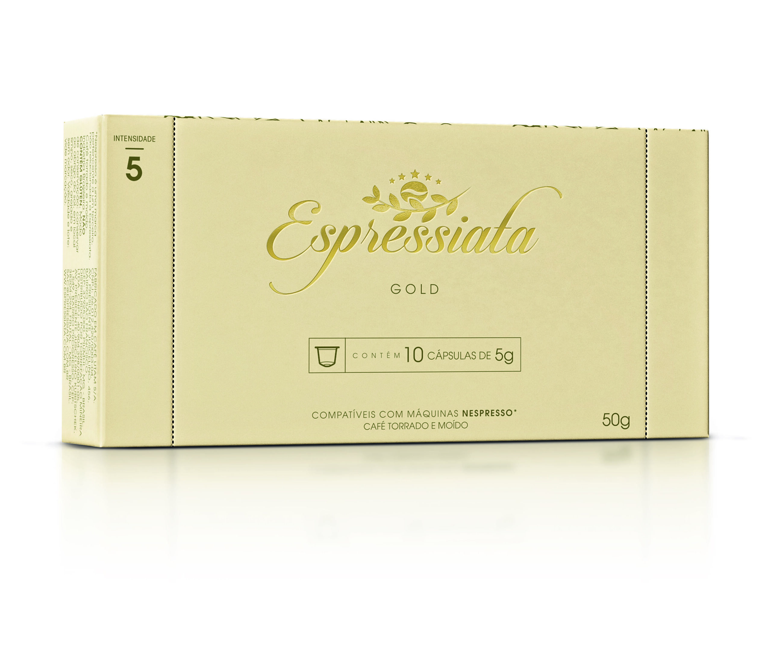 Café Espressiata Gold - Cartela com 10 Cápsulas de 5g