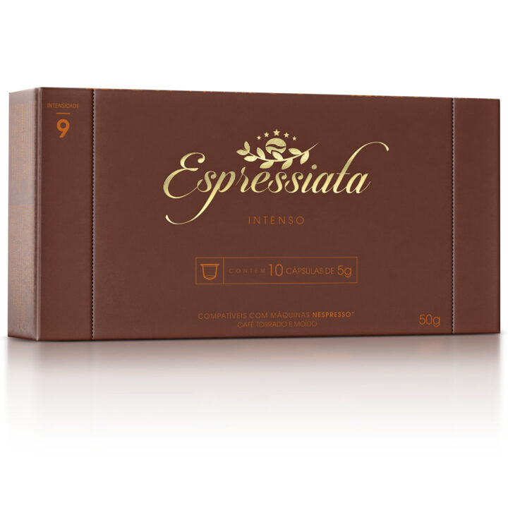 Café Espressiata Intenso - Cartela com 10 Cápsulas de 5g