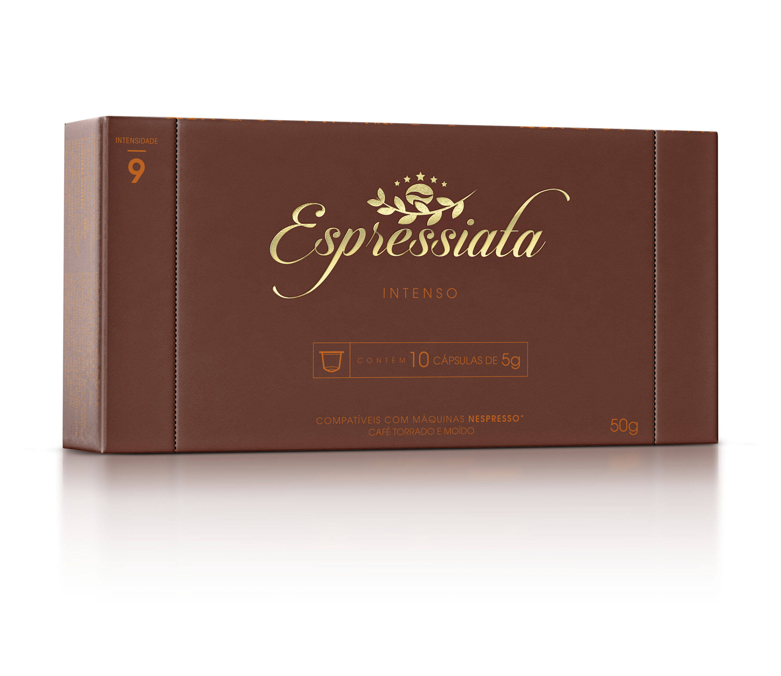 Café Espressiata Intenso - Cartela com 10 Cápsulas de 5g
