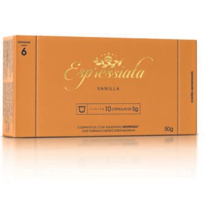 Café Espressiata Vanilla - Cartela com 10 Cápsulas de 5g
