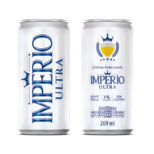 Cerveja Império Ultra Lata 269ml - 12 Unidades