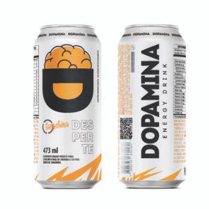 Dopamina Energy Drink Tangerina 473ml - 6 Unidades
