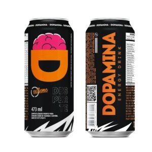 Dopamina Energy Drink Extreme Lata 473ml - 6 Unidades