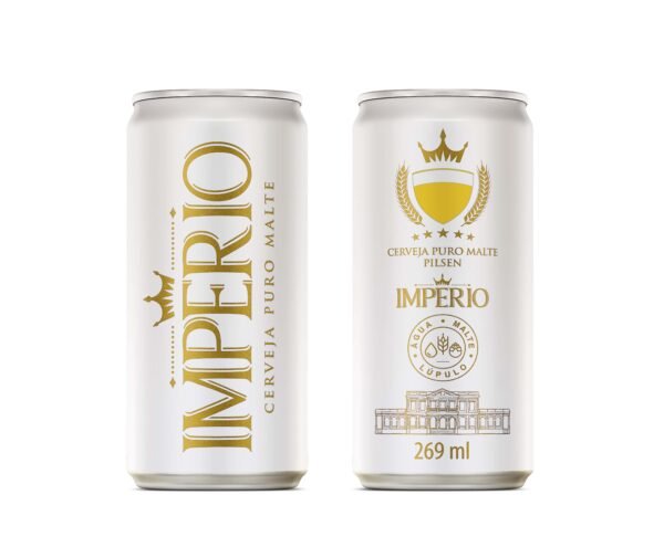 Cerveja Puro Malte Pilsen Lata 269ml - 15 Unidades