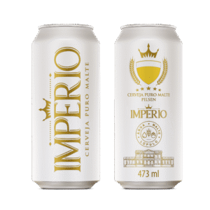 Cerveja Império Pilsen Lata 473ml - 12 Unidades