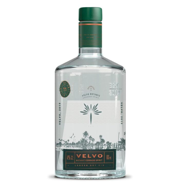Gin Velvo Botanic 800ml - 1 Unidade