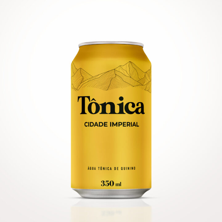 Água Tônica Cidade Imperial Lata 350ml - 12 unidades