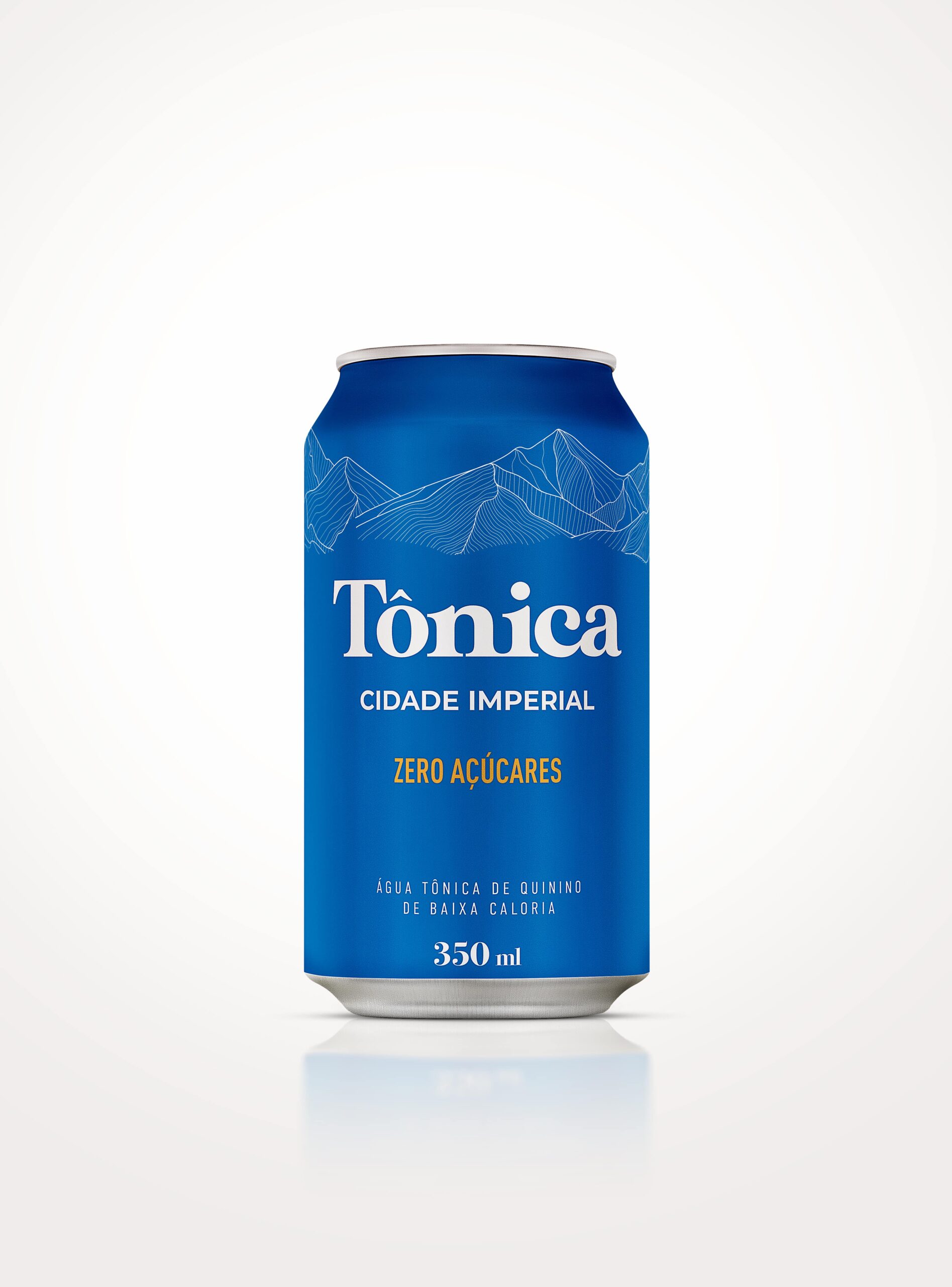 Água Tônica Cidade Imperial Zero Açúcares Lata 350ml - 12 unidades