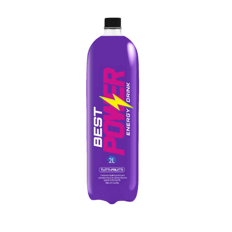 Best Power Energy Drink Tutti-Frutti Garrafa 2L - 6 Unidades