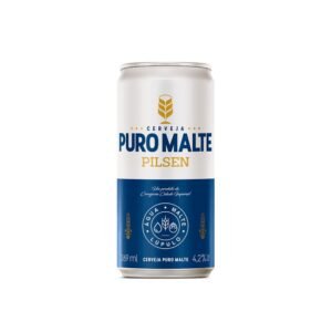 Cerveja Puro Malte Pilsen Lata 269ml - 12 Unidades