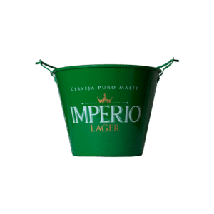 Balde de Alumínio Império Lager - Verde - 1 unidade (Frete não incluso)