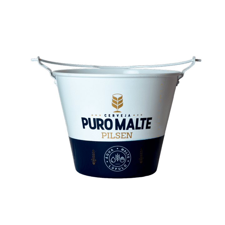Balde de Alumínio Puro Malte - 1 unidade (Frete não incluso)