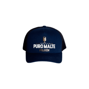 Boné Puro Malte Metalizado Azul - 1 unidade (Frete não incluso)