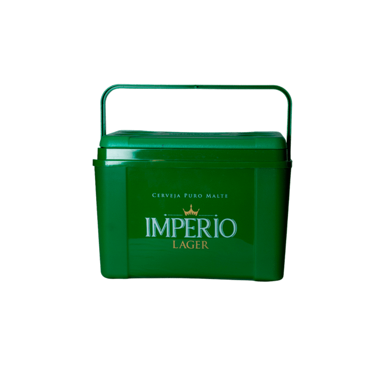 Caixa Térmica 12 litros - Império Lager - Verde - 1 unidade (Frete não incluso)