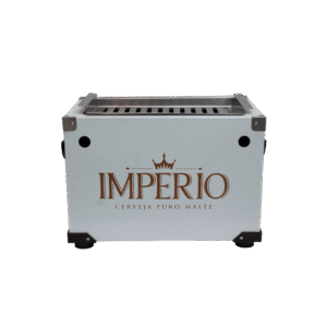 Churrasqueira Portátil Império - Branco - 4 kg (Frete não incluso)