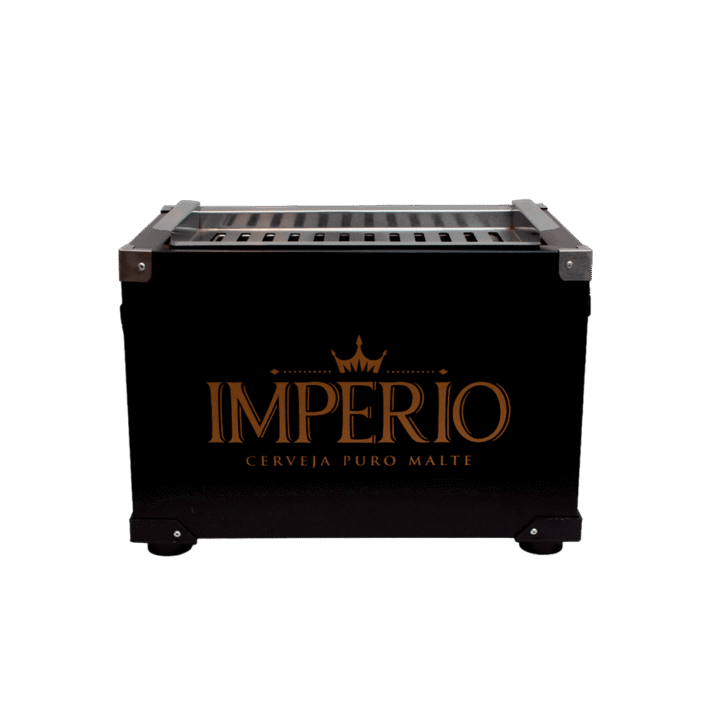 Churrasqueira Portátil Império - Preto - 4kg (Frete não incluso)