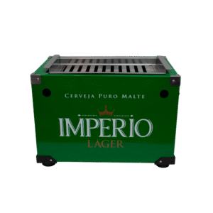 Churrasqueira Portátil Império Lager- Verde- 4kg (Frete não incluso)