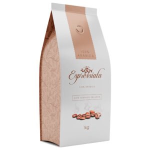 Café Torrado em Grão Espressiata - 100% Arábica - 1kg