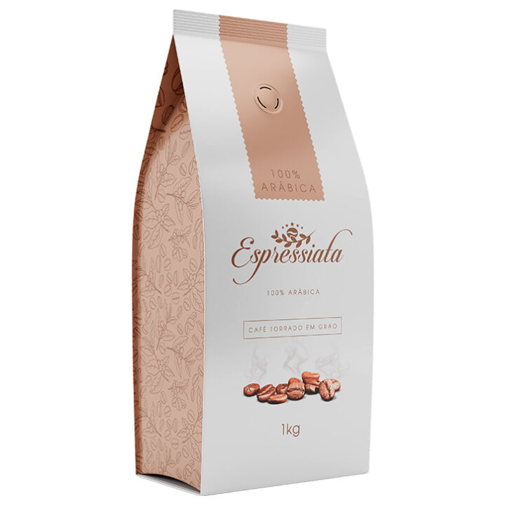 Café Torrado em Grão Espressiata - 100% Arábica - 1kg