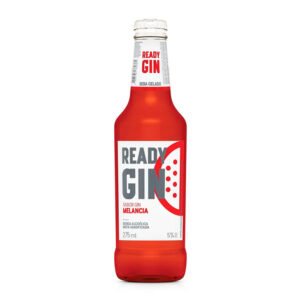 Ready Gin Melancia 275ml Garrafa - 6 unidades