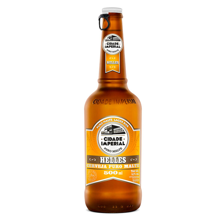 Cerveja Cidade Imperial Helles Garrafa 500ml - 12 Unidades