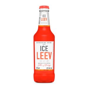 Ice Leev Morango Garrafa 275ml - 6 Unidades