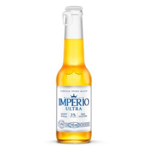 Cerveja Império Ultra Garrafa 210ml - 18 Unidades