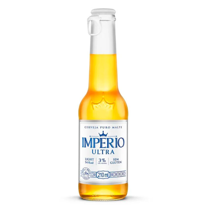 Cerveja Império Ultra - Garrafa 210ml - 18 Unidades