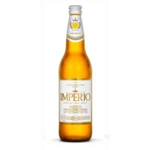 Cerveja Império Pilsen Garrafa 600ml - Descartável - 12 Unidades