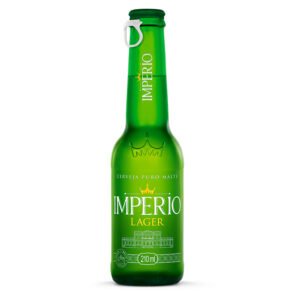 Cerveja Império Lager Garrafa 210ml - 18 Unidades
