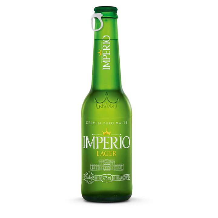 Cerveja Império Lager Garrafa 275ml - 12 Unidades