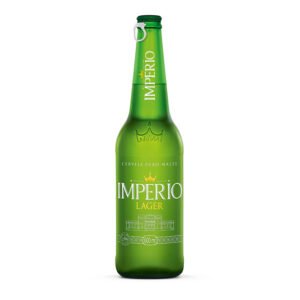 Cerveja Império Lager Garrafa 600ml - Retornável - 24 Unidades