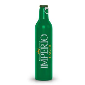 Cerveja Império Garrafa de Alumínio Lager 473ml - 6 Unidades