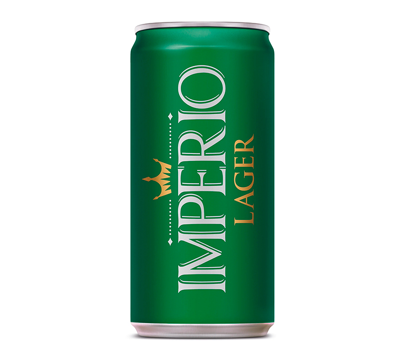 Cerveja Império Lager - Lata 269ml - 12 Unidades