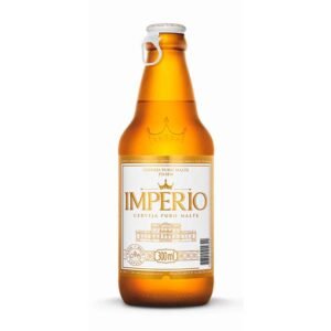 Cerveja Império Pilsen Garrafa 300ml - Retornável - 24 Unidades
