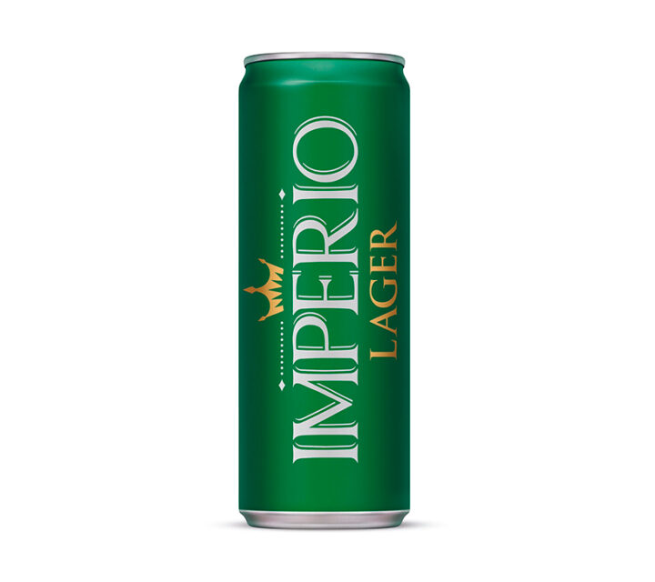 Cerveja Império Lager Lata 350ml - 12 Unidades