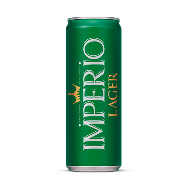 Cerveja Império Lager Lata 350ml - 12 Unidades