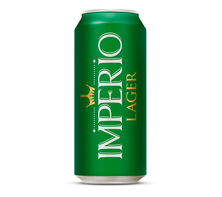 Cerveja Império Lager Lata 473ml - 12 Unidades