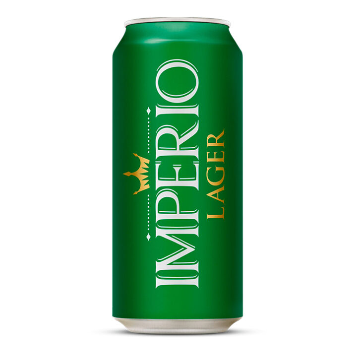 Cerveja Império Lager Lata 473ml - 12 Unidades