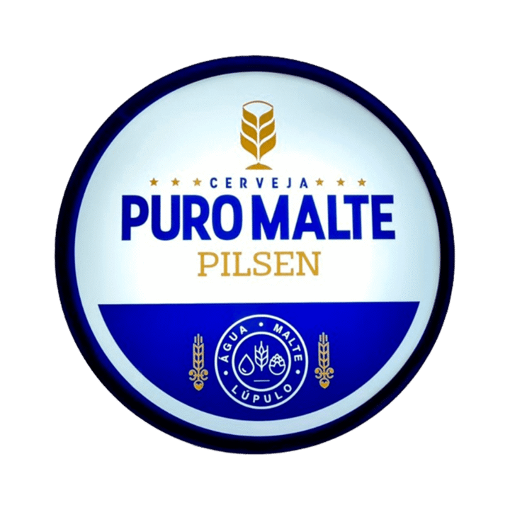Luminoso Puro Malte - Led (Frete não incluso)