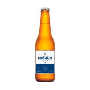 Cerveja Puro Malte Pilsen 3.0 Garrafa 355ml - 12 Unidades