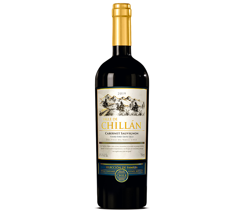 Vinho Valle de Chillán Tinto Cabernet Sauvignon Selección de Familia 750ml - 1 Unidade