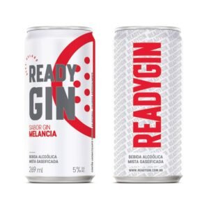 Ready Gin Melancia Lata 269ml - 6 unidades