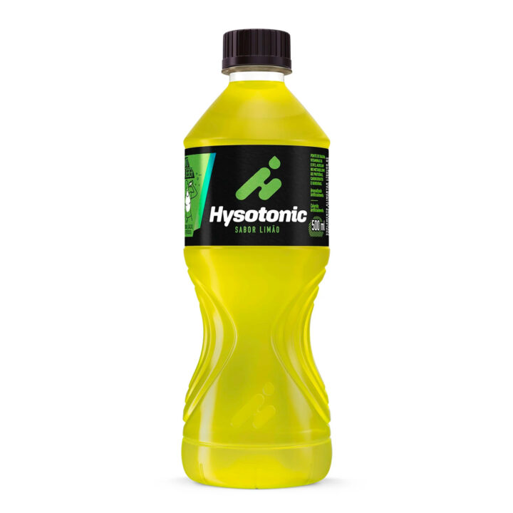 Hysotonic Limão Garrafa com Tampa de Rosca 500ml - 6 Unidades