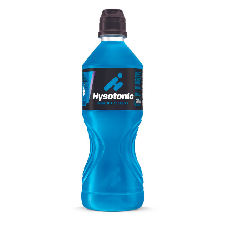 Hysotonic Mix de Frutas Garrafa com Tampa Sport Lock 500ml - 6 Unidades