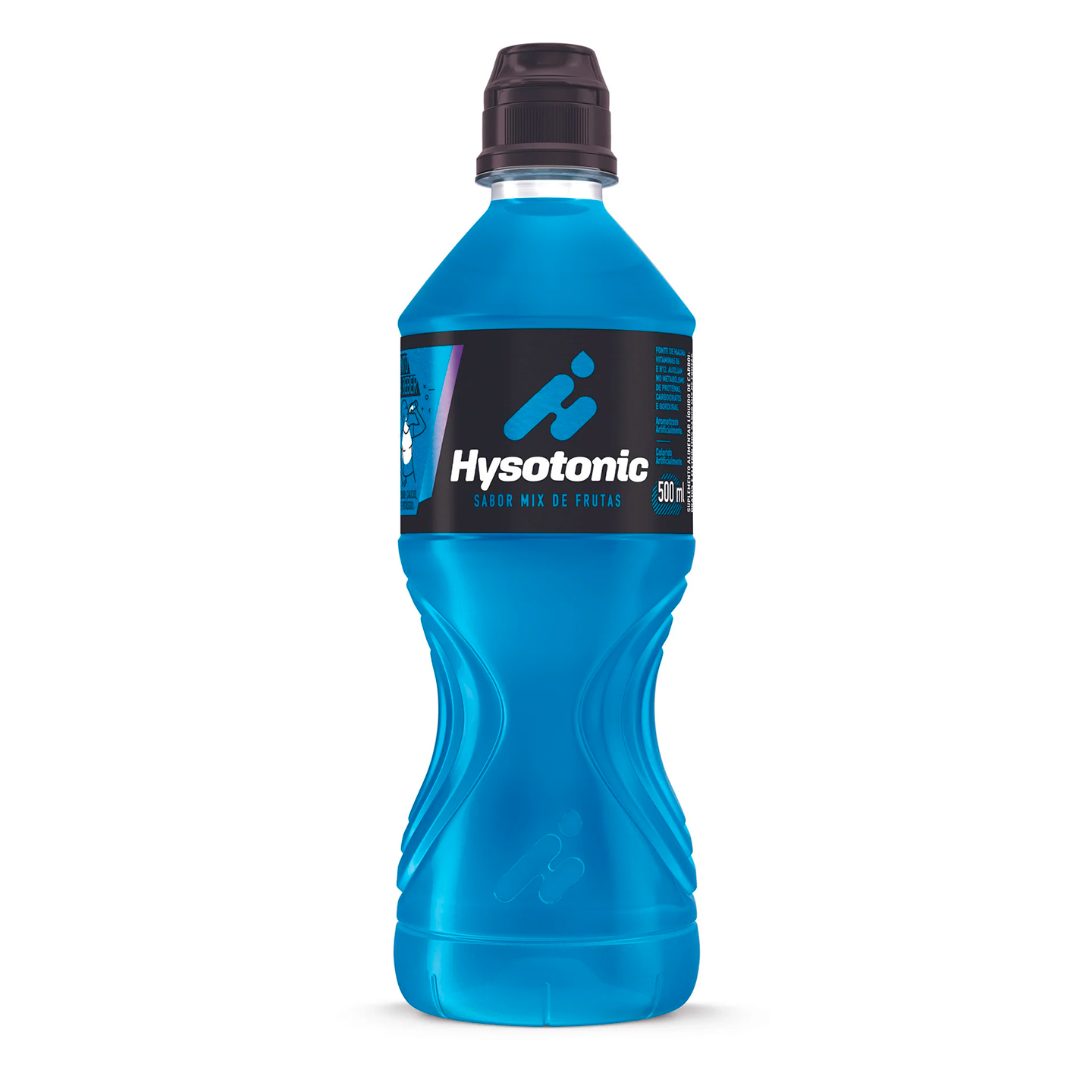 Hysotonic Mix de Frutas Garrafa com Tampa Sport Lock 500ml - 6 Unidades