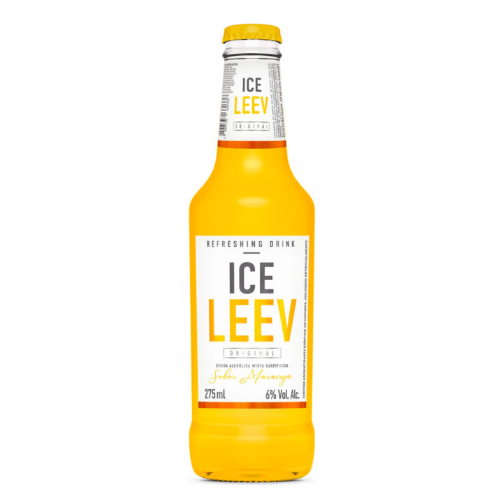 Ice Leev Maracujá Garrafa 275ml - 6 Unidades